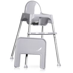 Teknum H1 Baby High Chair 2 Modes 6–36 Months, Color: Grey