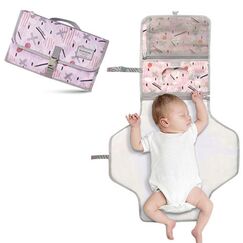 Sunveno Diaper Changing Pad Clutch Kit, Color: pink