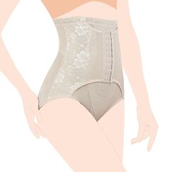 Sunveno Maternity Postpartum Abdominal Pant Style Belt, Color: Beige, Maternity Size: XXL