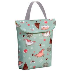 Sunveno Diaper Organizer Wet Dry Bag, Color: Green