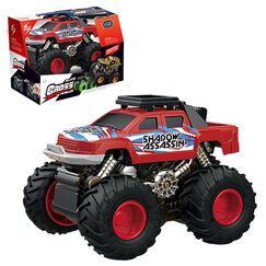 Little Story 4X4 Inertia Die Cast Car, Color: red