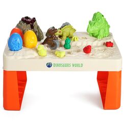Little Story Role Play Dinosaur World Toy Set 17 Pieces 2 In 1 Mode With Light And Sound 3+ Years