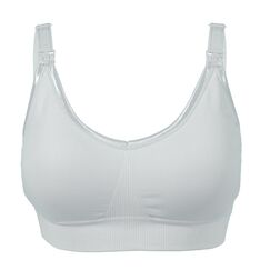 Okus Original Full Cup Maternity & Nursing Bra, Color: Light Grey, Maternity Size: S