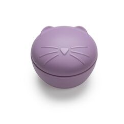 Melii Silicone Bowl with Lid 350 ml, Color: Purple