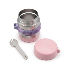 Melii Insulated Food Jar Fidget Thermos 300ml, Color: pink