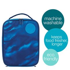 b.box Flexi Insulated Lunch Bag Large, Color: Blue