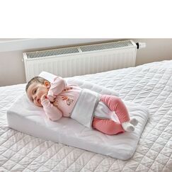 Babyjem Reflux Pillow with Belt 0-6 Months, Color: White