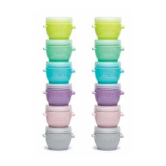 Melii Snap & Go Pods Baby Food Storage Container 2oz 12 pcs