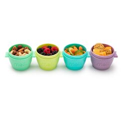 Melii Snap & Go Pods Baby Food Storage Container 6oz 4 pcs