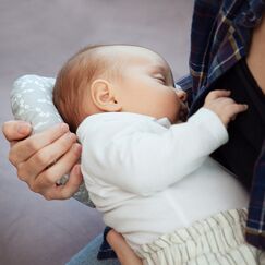 Babyjem Breastfeeding Pillow, Color: Grey