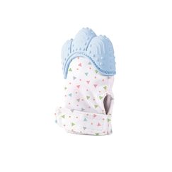 Babyjem Baby Teething Glove Butterfly 3+ Months, Color: Blue