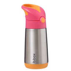 B.Box 350ml Insulated Drink Bottle, Color: Strawberry Shake