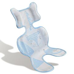 Teknum Breathable 3D Mesh Liner Pad For Baby Stroller Car Seat High Chair Cradle 0-6 Years, Color: Blue