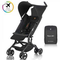 Teknum Air-1 Travel Stroller With Carry Backpack 0-36 Months 22Kg, Color: Black