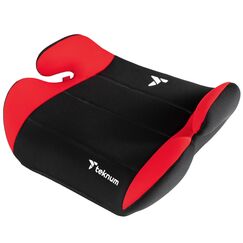 Teknum Pluto Car Seat Booster Group 2/3 15Kg–36Kg 4–12 Years, Color: red