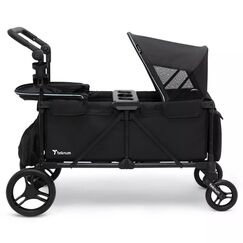 Teknum Fellow Wagon Stroller For 2 Kids With Snack Tray 6-36 Months