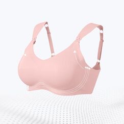 Sunveno Maternity Feeding Bra, Color: pink, Maternity Size: M