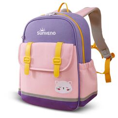 Sunveno School Backpack 16 Inch 16.8L, Color: Purple