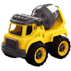 Little Story Cement Mixer Truck Toy, Color: Yellow & Grey