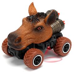 Little Story Kids Toy 2 Channel Horse Car With Remote Control