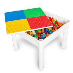 Little Story 4In1 Activity And Block Table With 50 Blocks Large 3+ Years