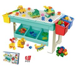 Little Story 3In1 Activity Table With 59 Blocks 3+ Years