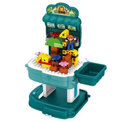 Little Story Role Play Zoological Park Animal World 200 Pieces 2 In 1 School Bag Set 3+ Years