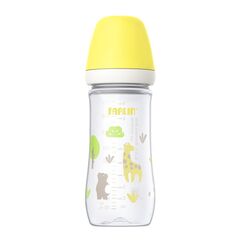 Farlin Grow With Colors PP Wide Neck Bottle Feeding 270ml, Color: yellow