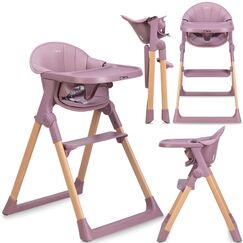 MoMi Kala Baby High Chair, Color: pink