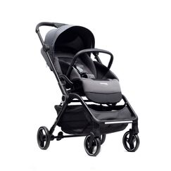 Hamilton by Yoop T1 Buggy 360° Rotating Seat MagicFold Technology Lightweight Folding Stroller, Color: Grey