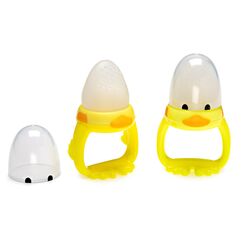 Melii Fresh Food Feeder Yellow Duck Set of 2 pcs