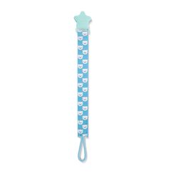 Babyjem Print Pacifier Holder 0+ Months, Color: Blue