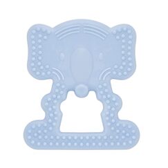 Babyjem Baby Teething Glove Elephant 3+ Months, Color: Blue