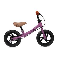 MoMi Breki Balance Bike with Brake 12 Inch, Color: Purple