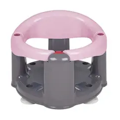 Babyjem Anti-Slip Baby Bath & Feeding Seat 6+ Months, Color: Grey & Pink