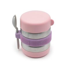 Melii Insulated Food Jar Fidget Thermos 300ml, Color: pink