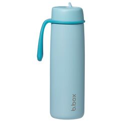 b.box 690mL Insulated Flip Top Bottle, Color: Blue