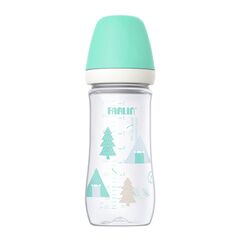 Farlin Grow With Colors PP Wide Neck Bottle Feeding 270ml, Color: Blue