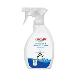 Friendly Organic 250ml Fragrance Free Stroller & Car Seat Cleaner - Clear