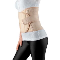 Babyjem Postpartum Belly Band S/M for Mother, Color: Beige