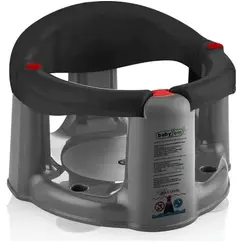 Babyjem Anti-Slip Baby Bath & Feeding Seat 6+ Months, Color: Grey & Black