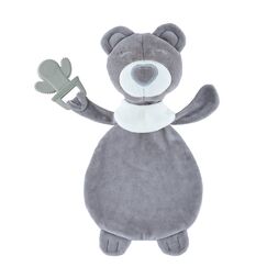 Babyjem Sleep Buddy with Teether 0+ Months, Color: Grey