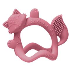 b.box Wrist Teether Soft Silicone Teething Toy 3m+, Color: Blush