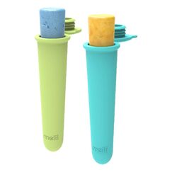 Melii Push Pops Animal 2 Pack Shark + Bear (6 Sets/Inner)