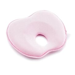 Babyjem Flat Head Pillow 0-6 Months, Color: pink