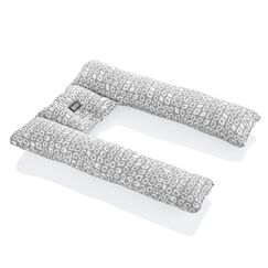 Babyjem Babynest U Shape Pillow 0-6 Months, Color: Grey