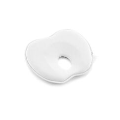 Babyjem Flat Head Pillow 0-6 Months, Color: White