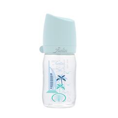 Farlin PA Wide Neck Feeding Bottle 180ml, Color: Blue