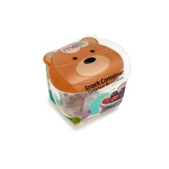 Melii Snack Container, Color: Brown