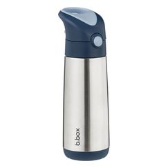 B.Box 500ml Insulated Drink Bottle, Color: Midnight